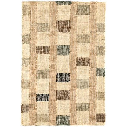 Mosaic Handwoven Jute Rug