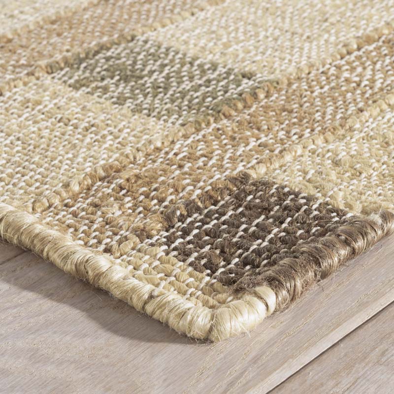 Mosaic Handwoven Jute Rug
