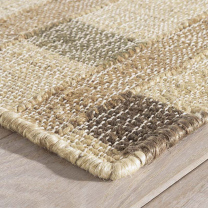 Mosaic Handwoven Jute Rug