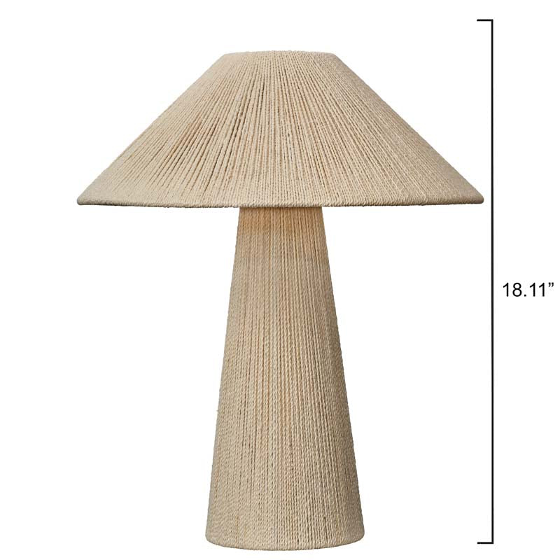 Jute Rope Table Lamp