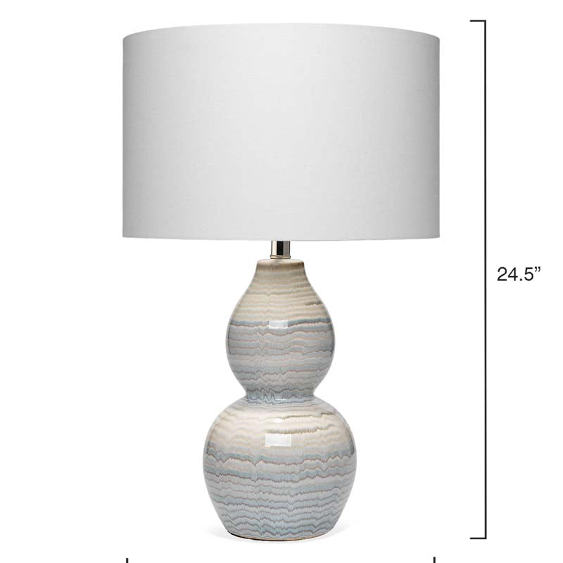 Ceramic Wave Table Lamp