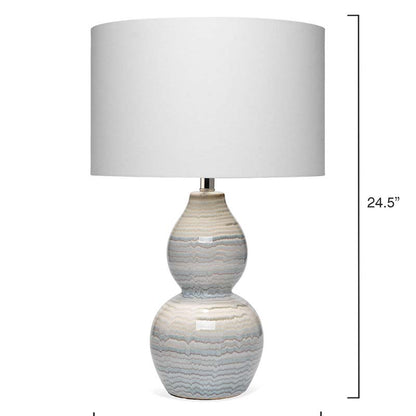 Ceramic Wave Table Lamp
