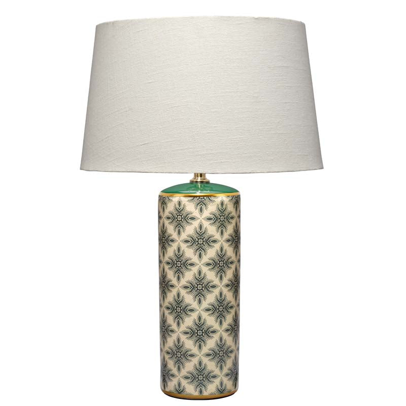 Handmade Patterned Ceramic Table Lamp