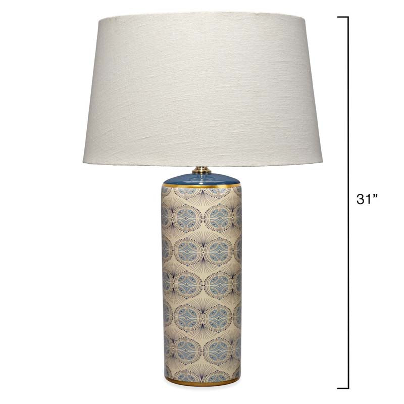 Handmade Patterned Ceramic Table Lamp