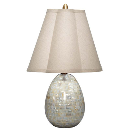 Mother of Pearl Pebble Table Lamp