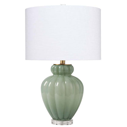 Handblown Glass Gourd Table Lamp