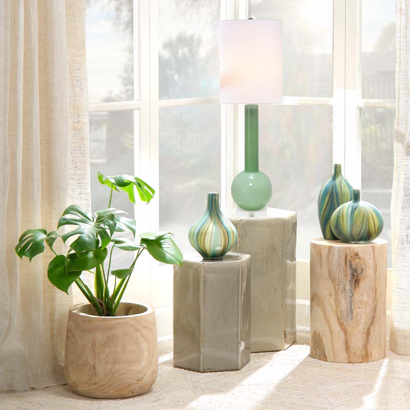Handblown Studio Glass Table Lamp