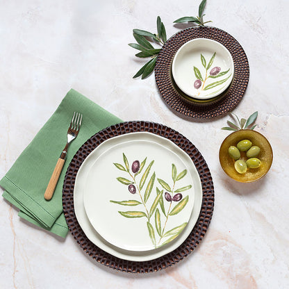 Pelli Glass Salad Plate
