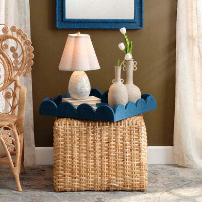 Mother of Pearl Pebble Table Lamp