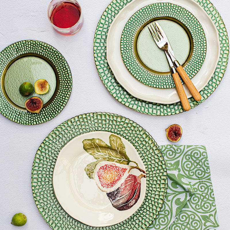 Pelli Glass Salad Plate