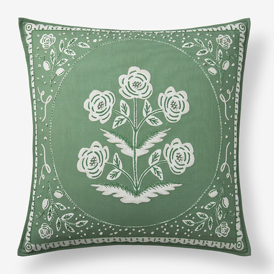 Artichoke Garden Decorative Square Pillow Cover