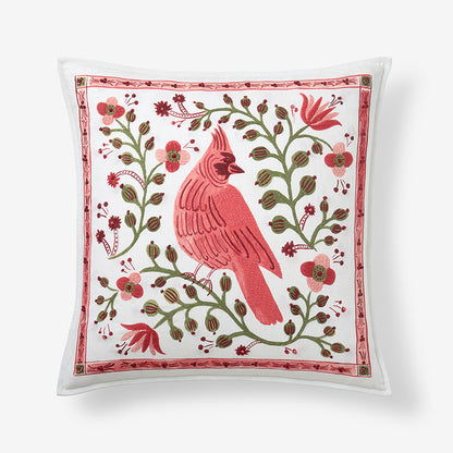 Cardinals Decorative Square Pillow Cover