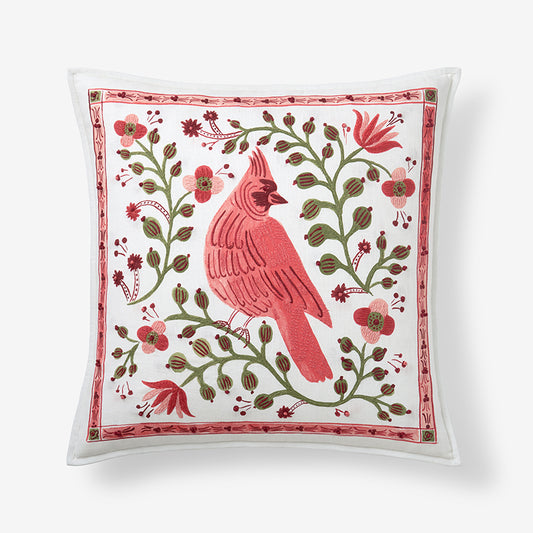 Cardinals Decorative Square Pillow Cover