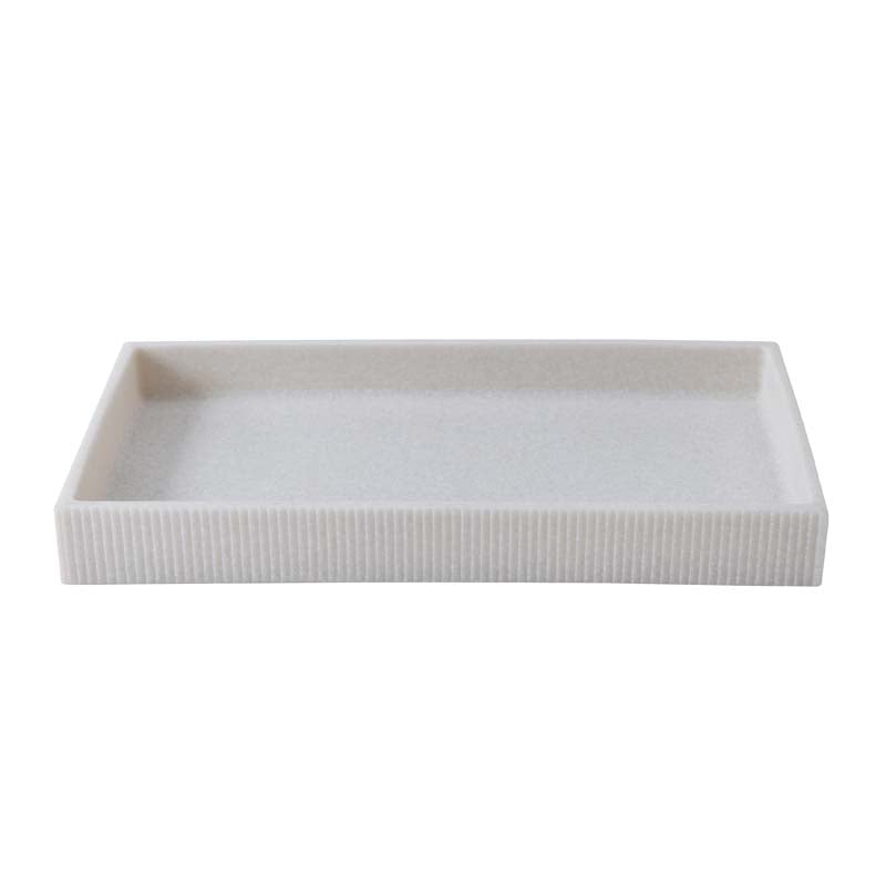 Textured Bathroom Vanity Tray