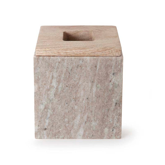 Marble & Mango Wood Tissue Box