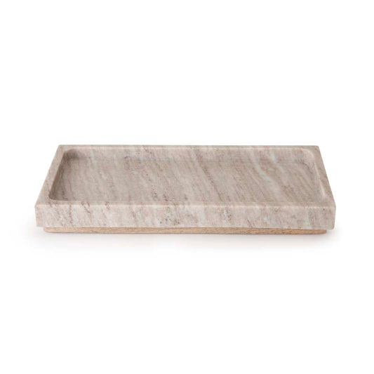 Marble & Mango Wood Vanity Tray