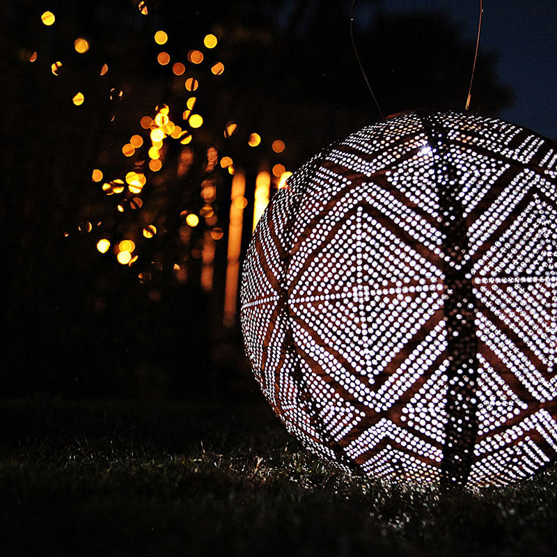 Soji™ Stella Boho Solar Outdoor Lantern
