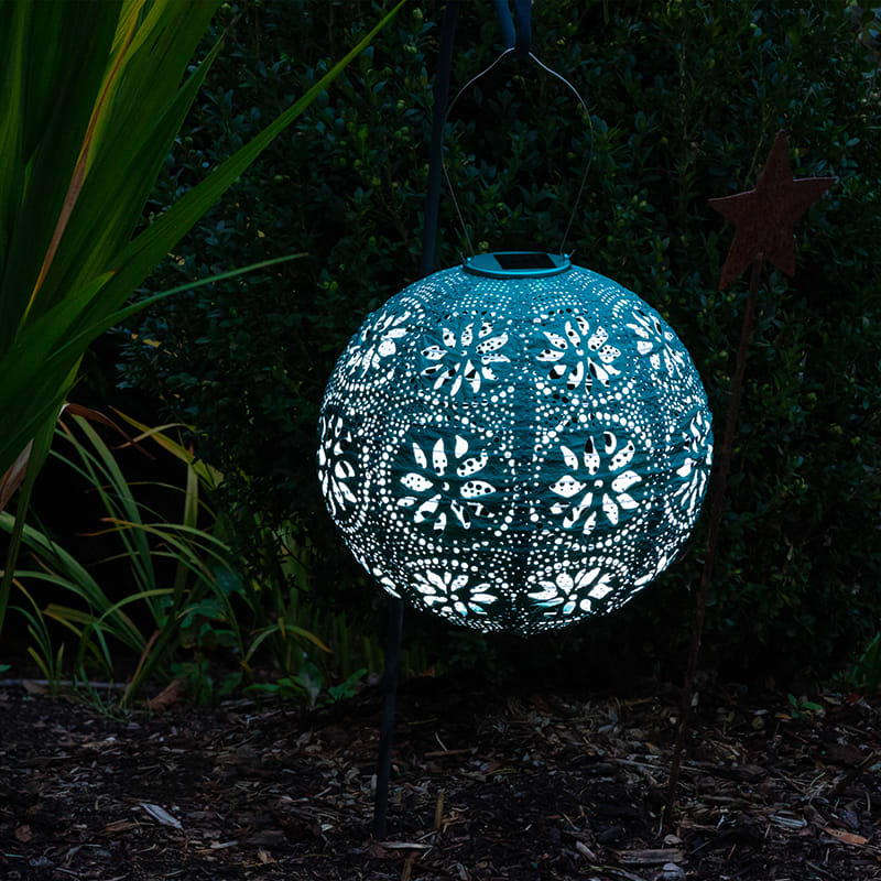 Soji™ Stella Boho Solar Outdoor Lantern