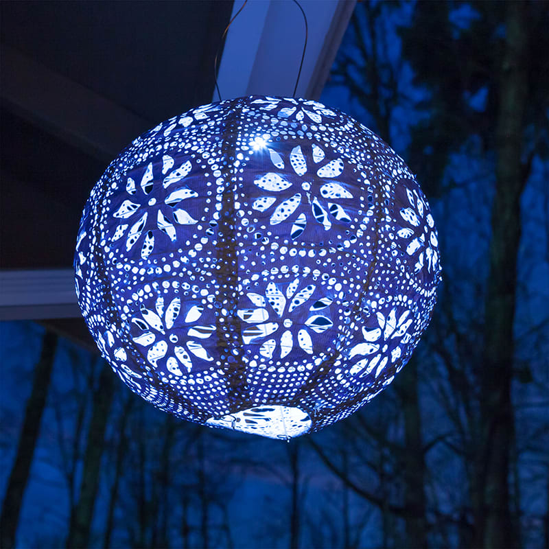 Soji™ Stella Boho Solar Outdoor Lantern