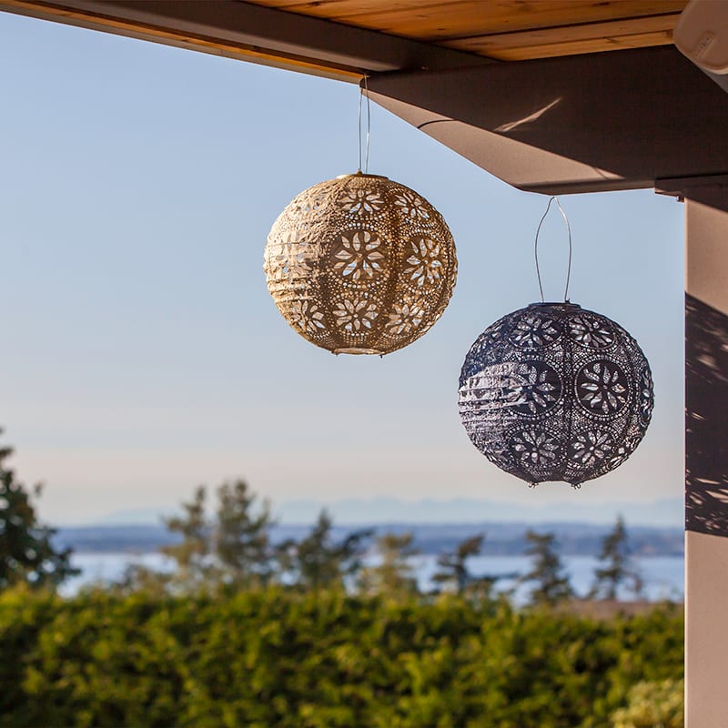 Soji™ Stella Boho Solar Outdoor Lantern