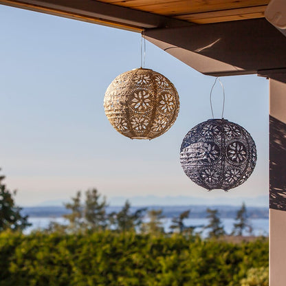 Soji™ Stella Boho Solar Outdoor Lantern