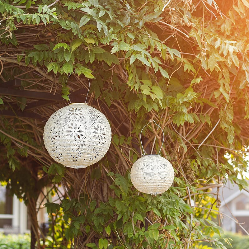 Soji™ Stella Boho Solar Outdoor Lantern