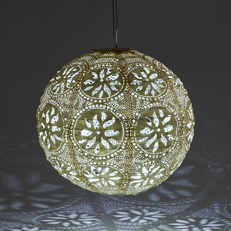 Soji™ Stella Boho Solar Outdoor Lantern