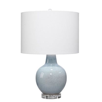 Blue Glaze Ceramic Table Lamp