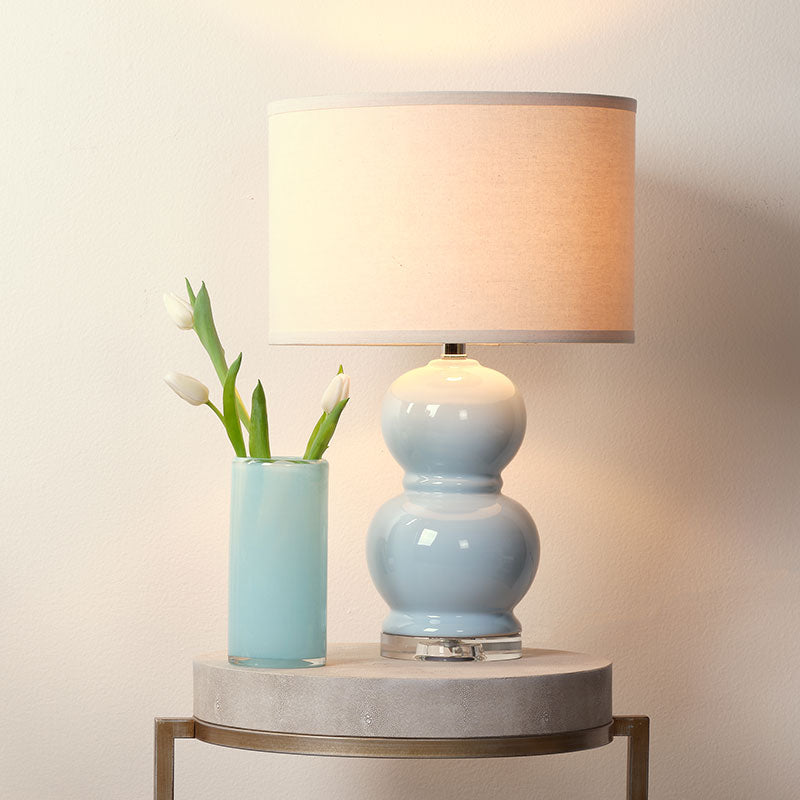 Handblown Glass Globe Table Lamp