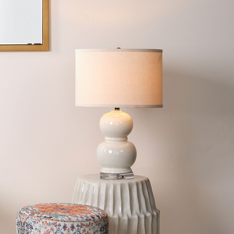 Handblown Glass Globe Table Lamp