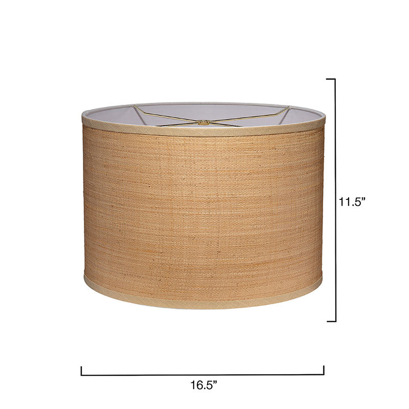 Natural Raffia Lamp Shade