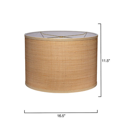 Natural Raffia Lamp Shade