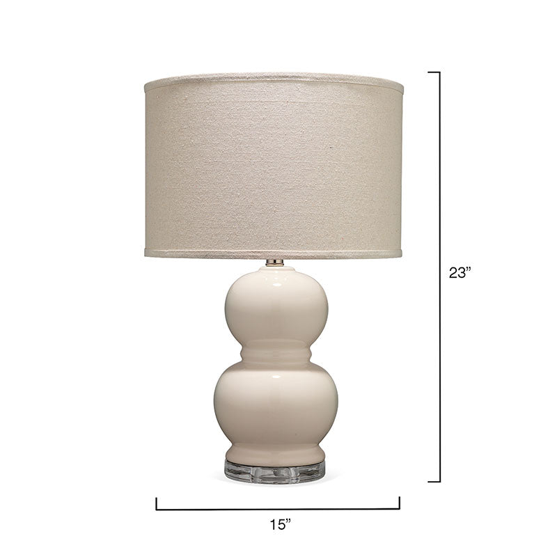 Handblown Glass Globe Table Lamp
