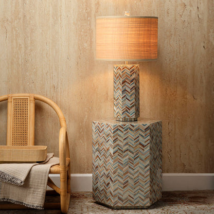 Natural Raffia Lamp Shade
