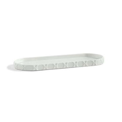 Porcelain Lattice Vanity Tray