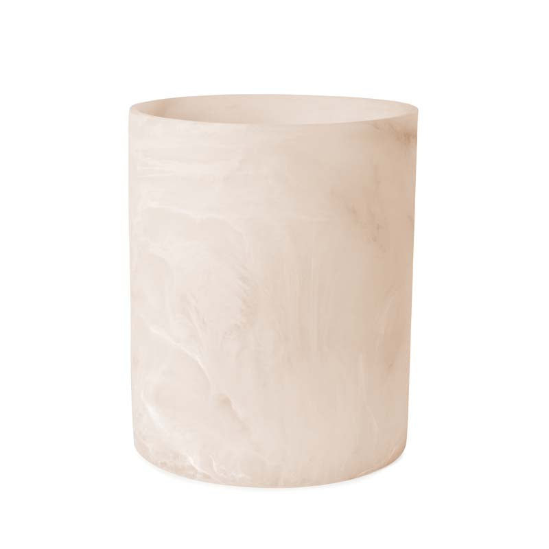 Blush Waste Basket