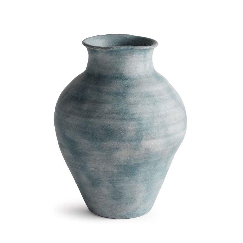 Handcrafted Matte Glazed Terracotta Vase