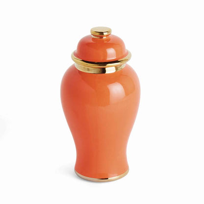 Ceramic Gold Trim Ginger Jar