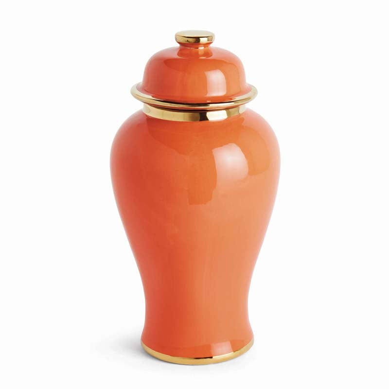 Ceramic Gold Trim Ginger Jar