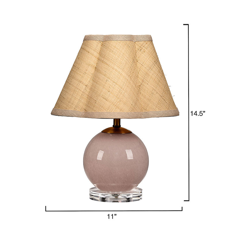Handblown Glass Table Lamp