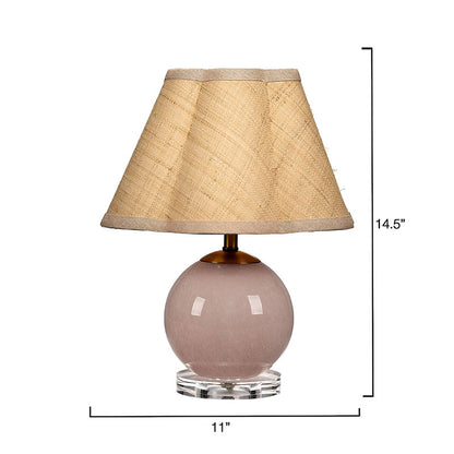 Handblown Glass Table Lamp