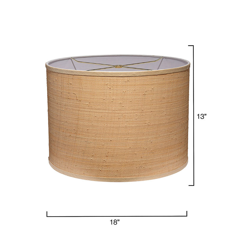 Natural Raffia Lamp Shade