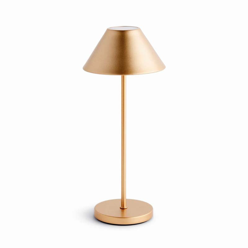 Metal Shade Rechargeable Cordless Lamp