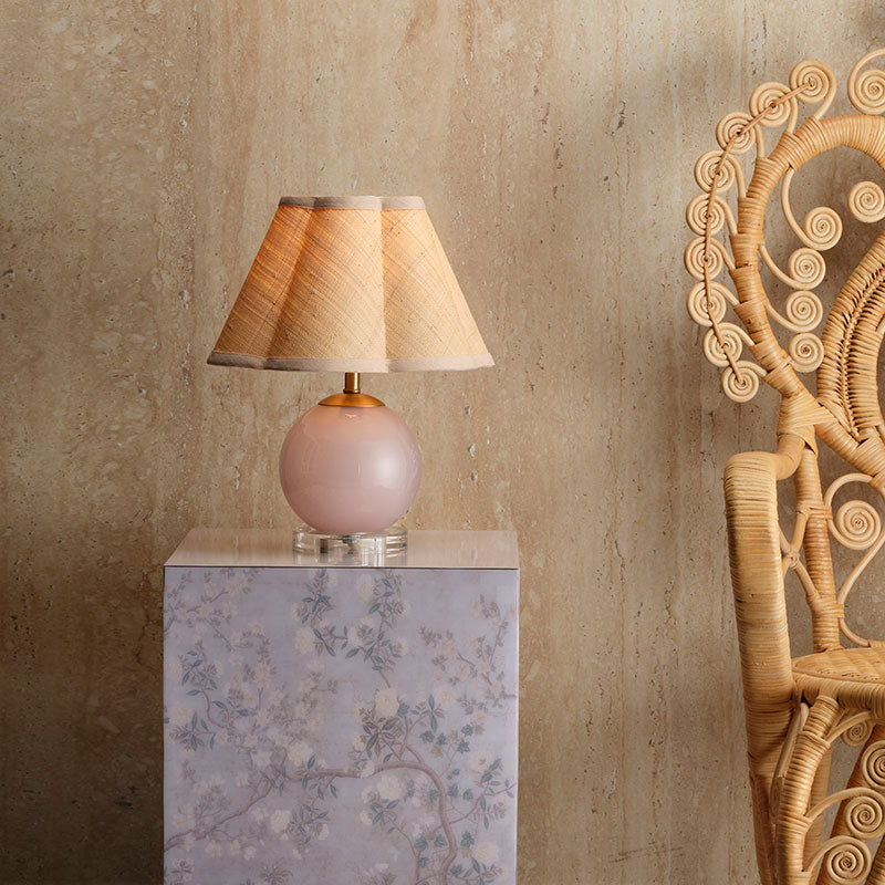 Handblown Glass Table Lamp
