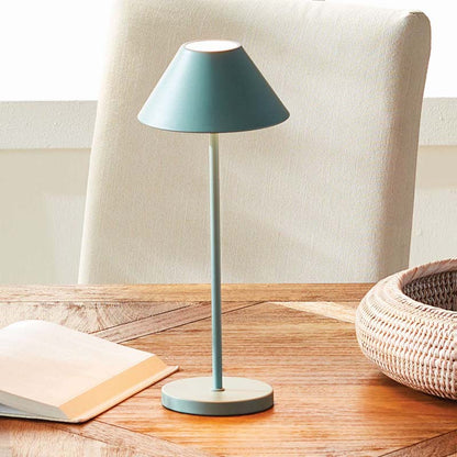 Metal Shade Rechargeable Cordless Lamp
