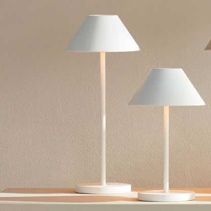 Metal Shade Rechargeable Cordless Lamp