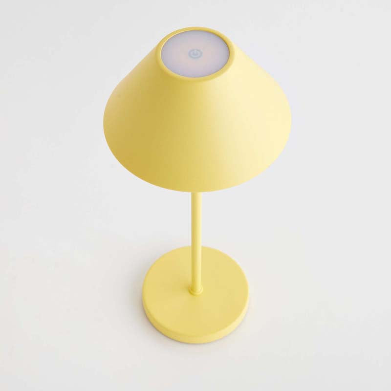 Metal Shade Rechargeable Cordless Lamp