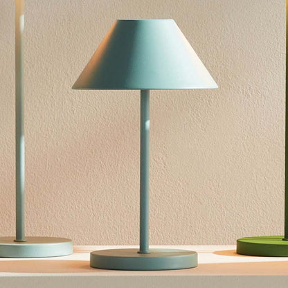 Metal Shade Rechargeable Cordless Lamp