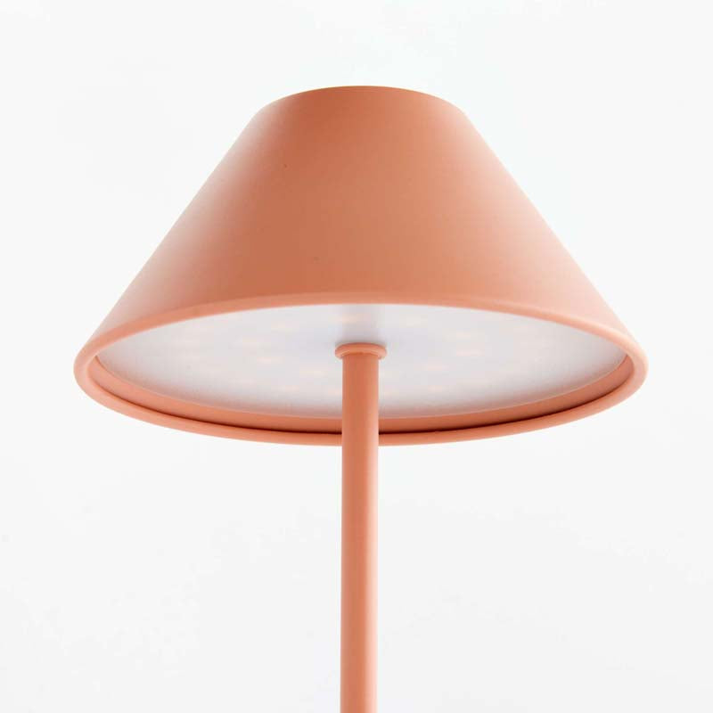 Metal Shade Rechargeable Cordless Lamp