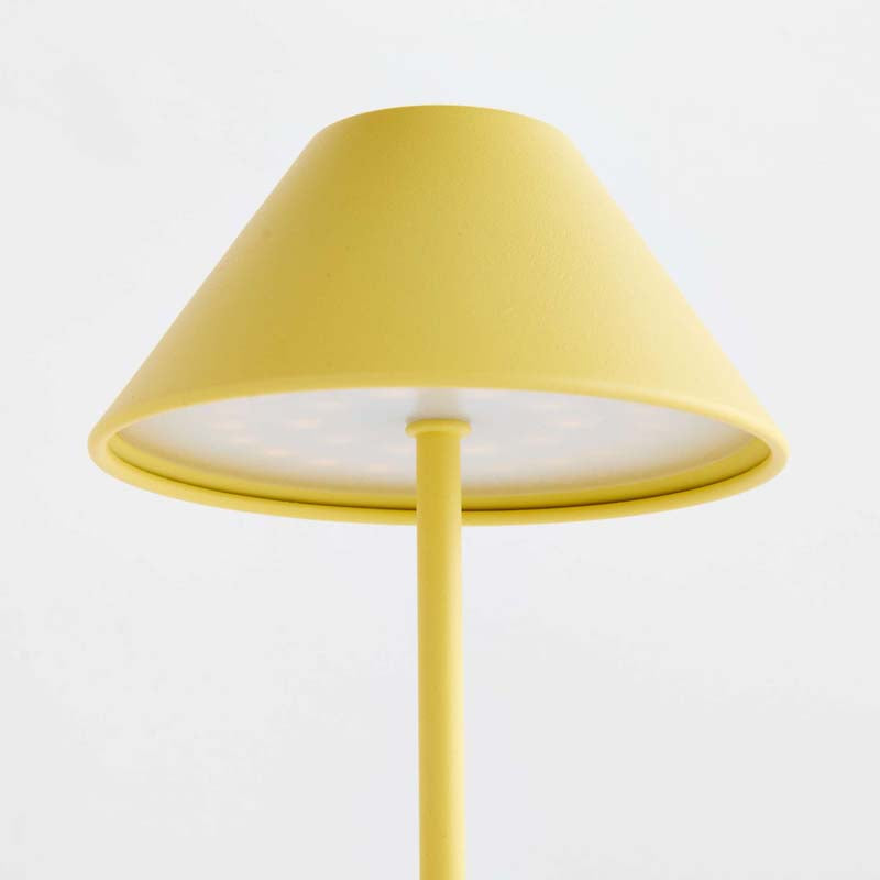 Metal Shade Rechargeable Cordless Lamp